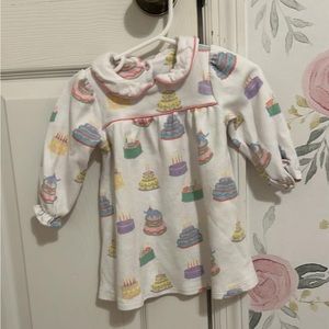 The Beaufort Bonnet Company birthday dress 12-8M